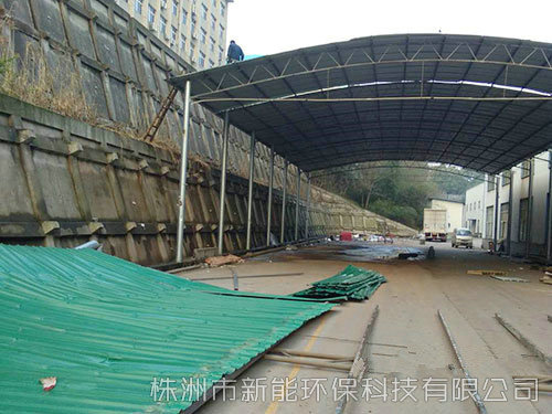 鋼構廠房拆除、回收 (3)