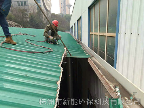 鋼構廠房拆除、回收 (2)